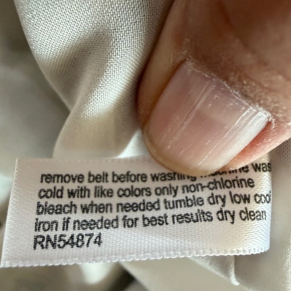 The Limited Zebra Print Belted Midi Dress Black Cream Animal Print Women Size L - Picture 10 of 11